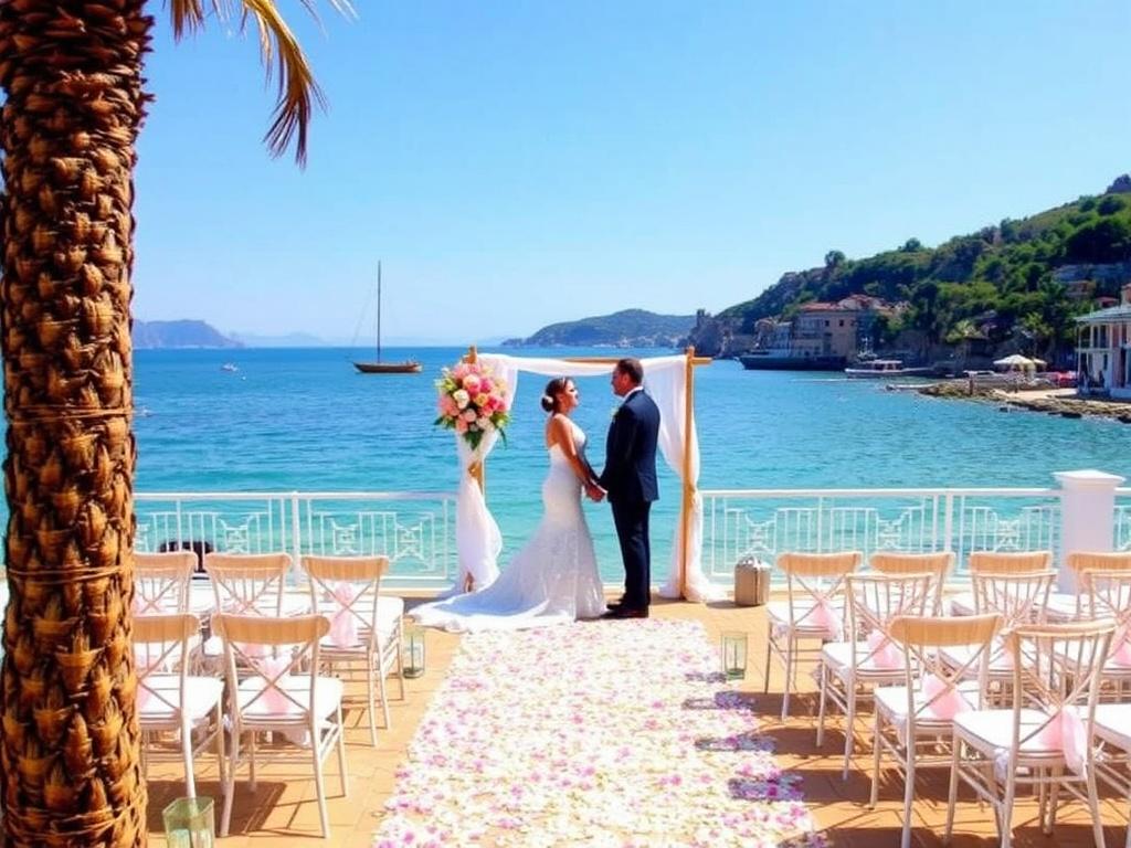     Hochzeit im Ausland planen. Kostenbeispiele: Kleine, mittlere und große Hochzeiten