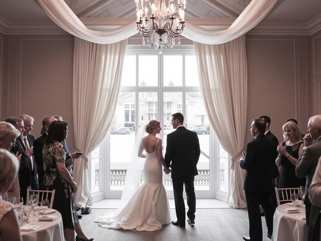     Der Ablauf eines perfekten Hochzeitstages. Der Empfang: Ankommen, Sektempfang, Gästebetreuung
