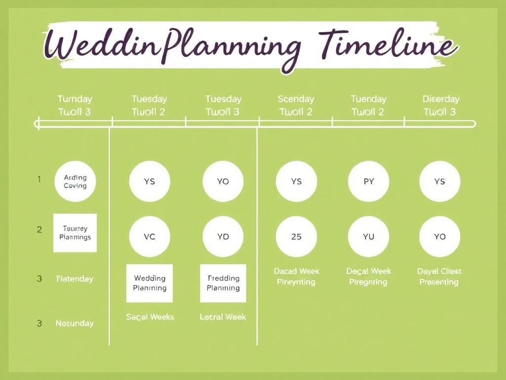     Zeitplan für die Hochzeitsplanung. Letzte Woche und der Tag davor — Ruhe bewahren und delegieren