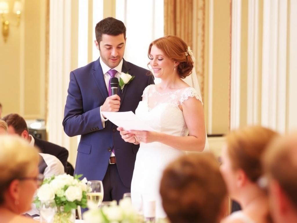    Die perfekte Hochzeitsrede schreiben. Praktische Tipps: Sprache, Timing und Körpersprache
