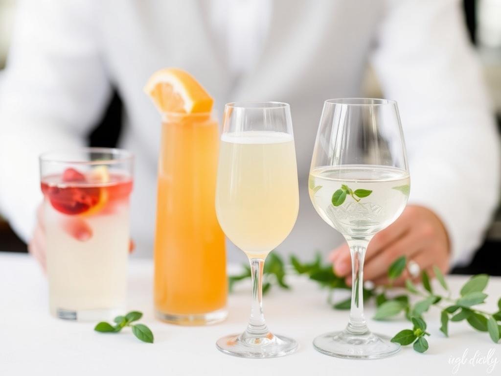     Getränke für Ihre Hochzeit: Von Sektempfang bis Bar. Verkostung und letzte Tests
