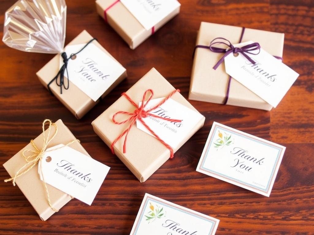     Danke an die Gäste: Geschenkideen und Dankeskarten. Die richtige Verpackung: Präsentation macht den Unterschied