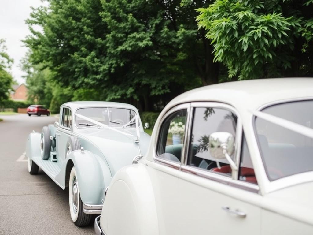     Hochzeitsfahrten: Vom Oldtimer bis zur Limousine. Praktische Planung: Zeit, Strecke, Puffer