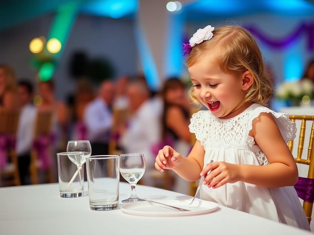     Kinder auf der Hochzeit: Beschäftigungsideen. Sicherheits- und Hygienetipps